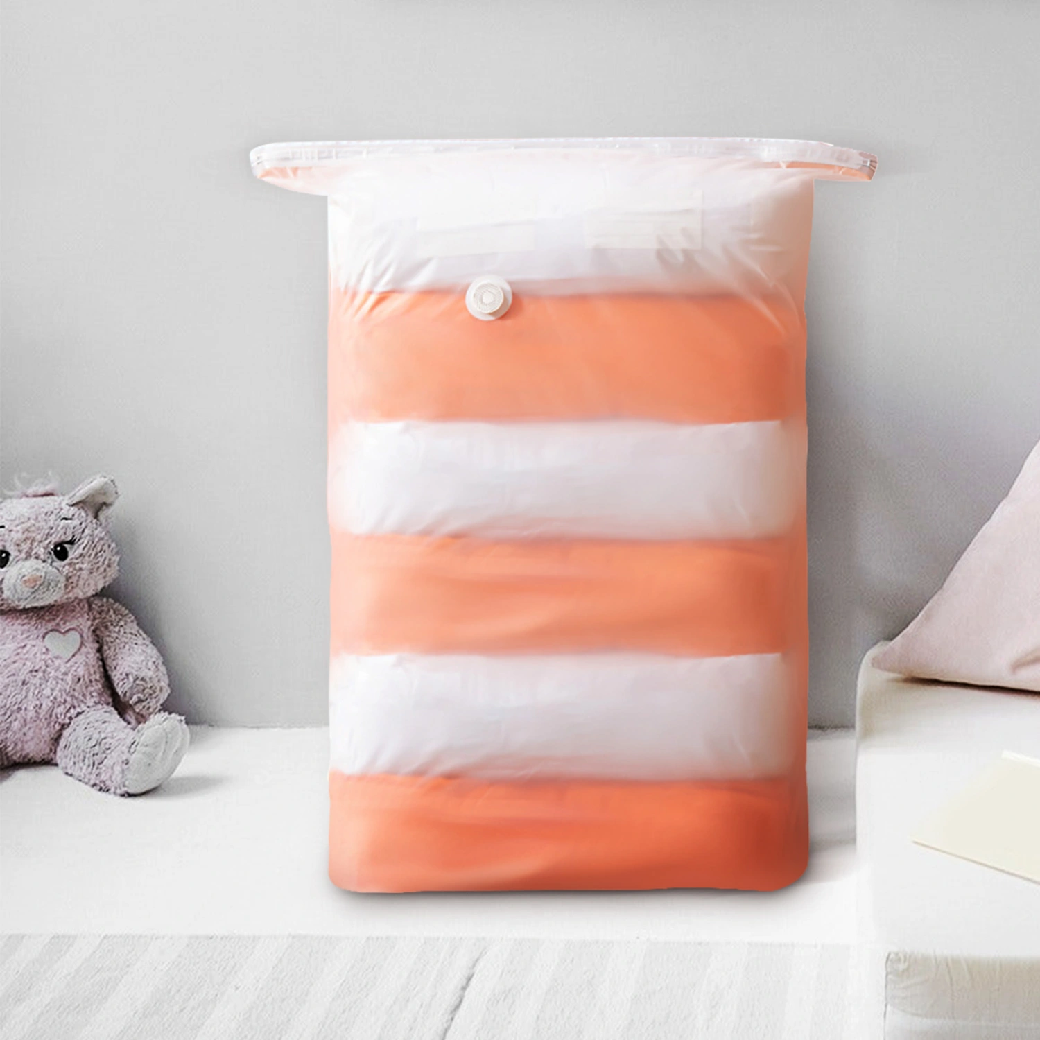 4pcs Vacuum Storage Bags Household Compression Bags Clothes Blanket Quilt Storage Bags