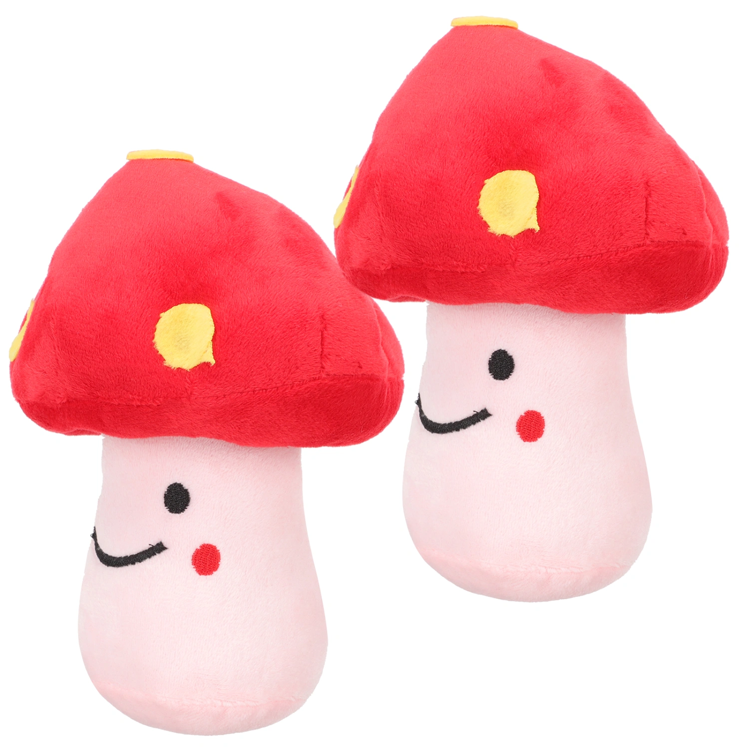 2pcs Kids Use Adorable Plush Mushroom Doll Cartoon Mushroom Stuffed Toy Kids Gift Option