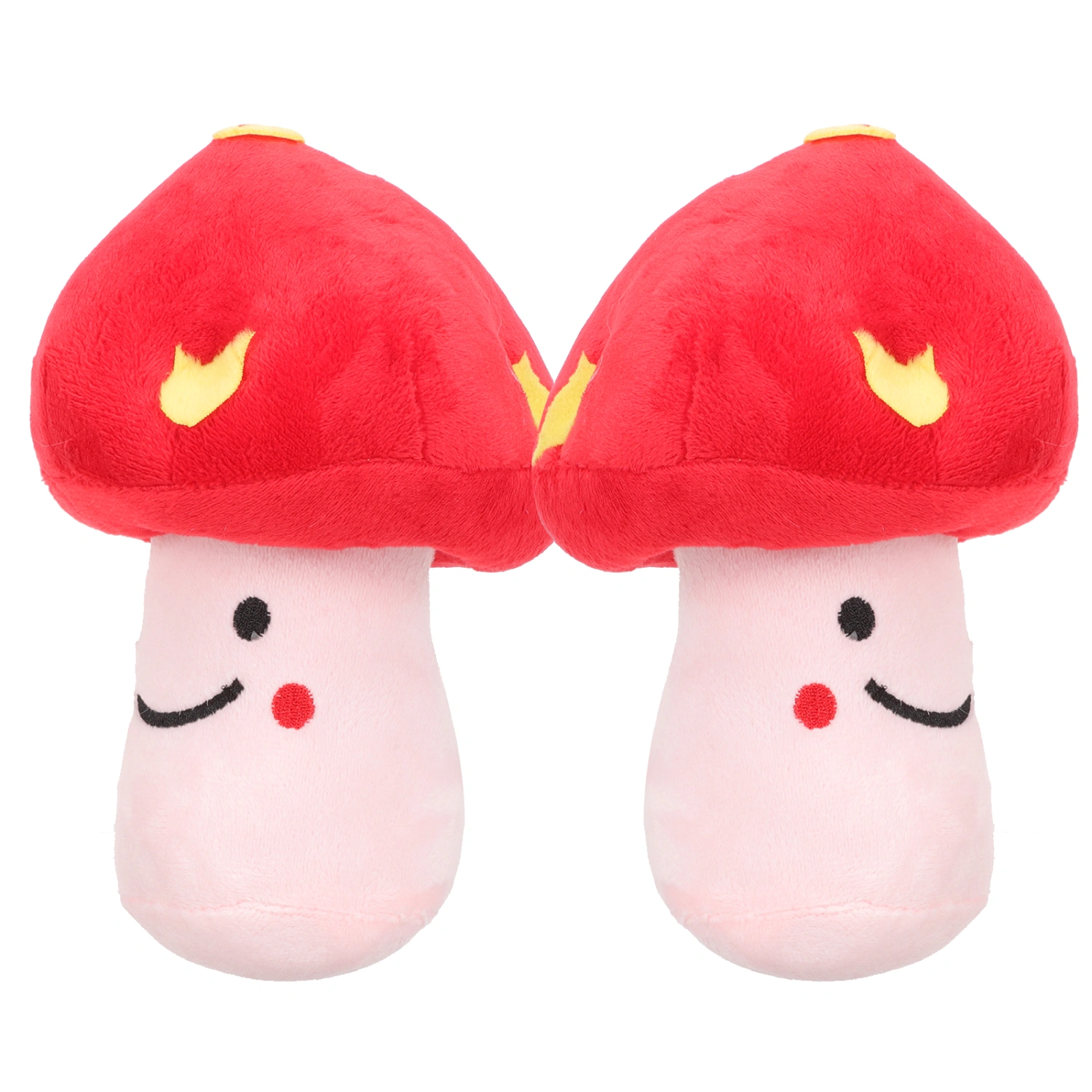 2pcs Kids Use Adorable Plush Mushroom Doll Cartoon Mushroom Stuffed Toy Kids Gift Option