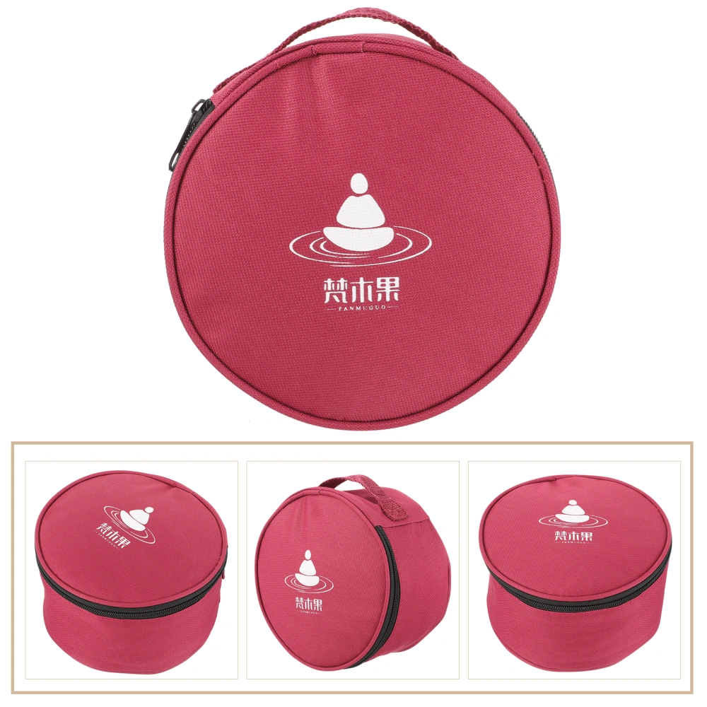 Buddhist Sound Bowl Bag Delicate Nepal Buddha Sound Bowl Storage Pouch for Home