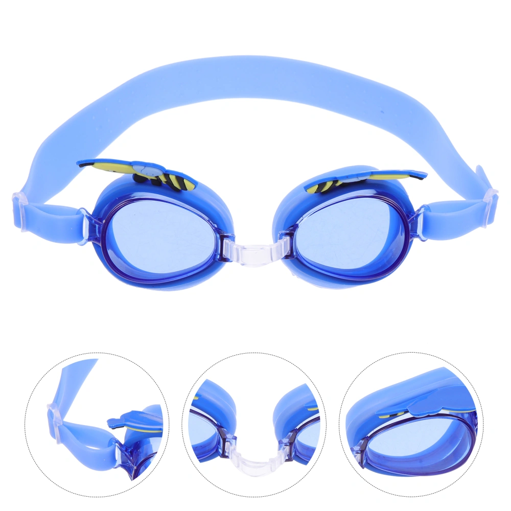 Hawaiian Party Children's Swimming Goggles Bees Anti-fog Swimming Goggles