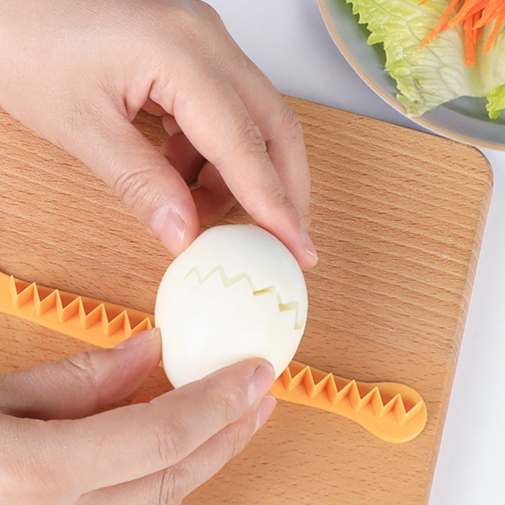 2Pcs Household Egg Cutting Tools Plastic Reusable Egg Slicer Tool Kitchen Cutting Tools for Egg