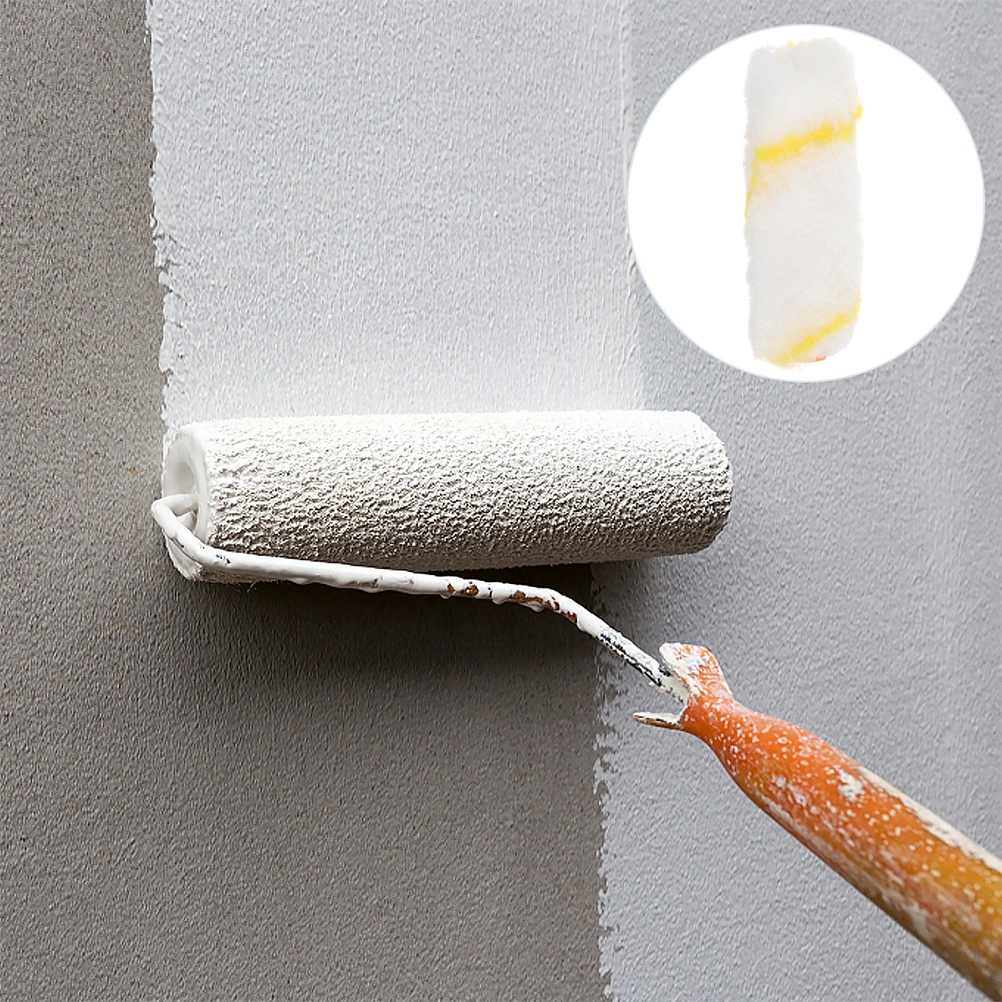 10pcs Paint Roller Cover Roller Frame Nap Roller Refill For House Painting