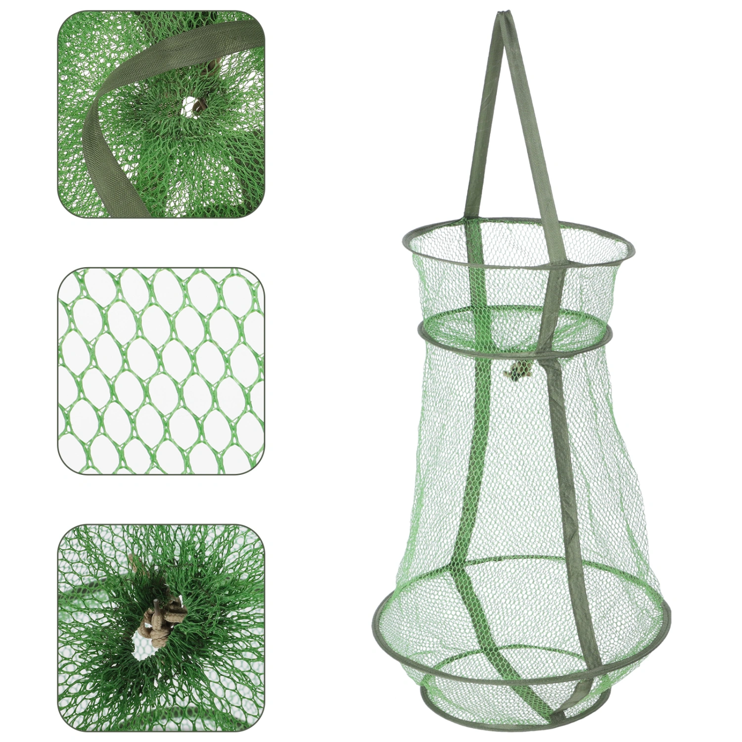 Fishing Catch Netting Lightweight Fishing Net Wear-resistant Fishing Net Collapsible Fishing Netting