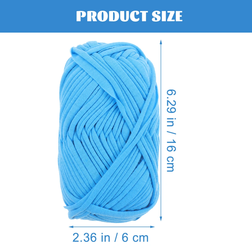 4 Rolls of Braided Yarns for Handicraft Crocheting Yarn Blanket Bag DIY Weaving Rope Knitting Supply