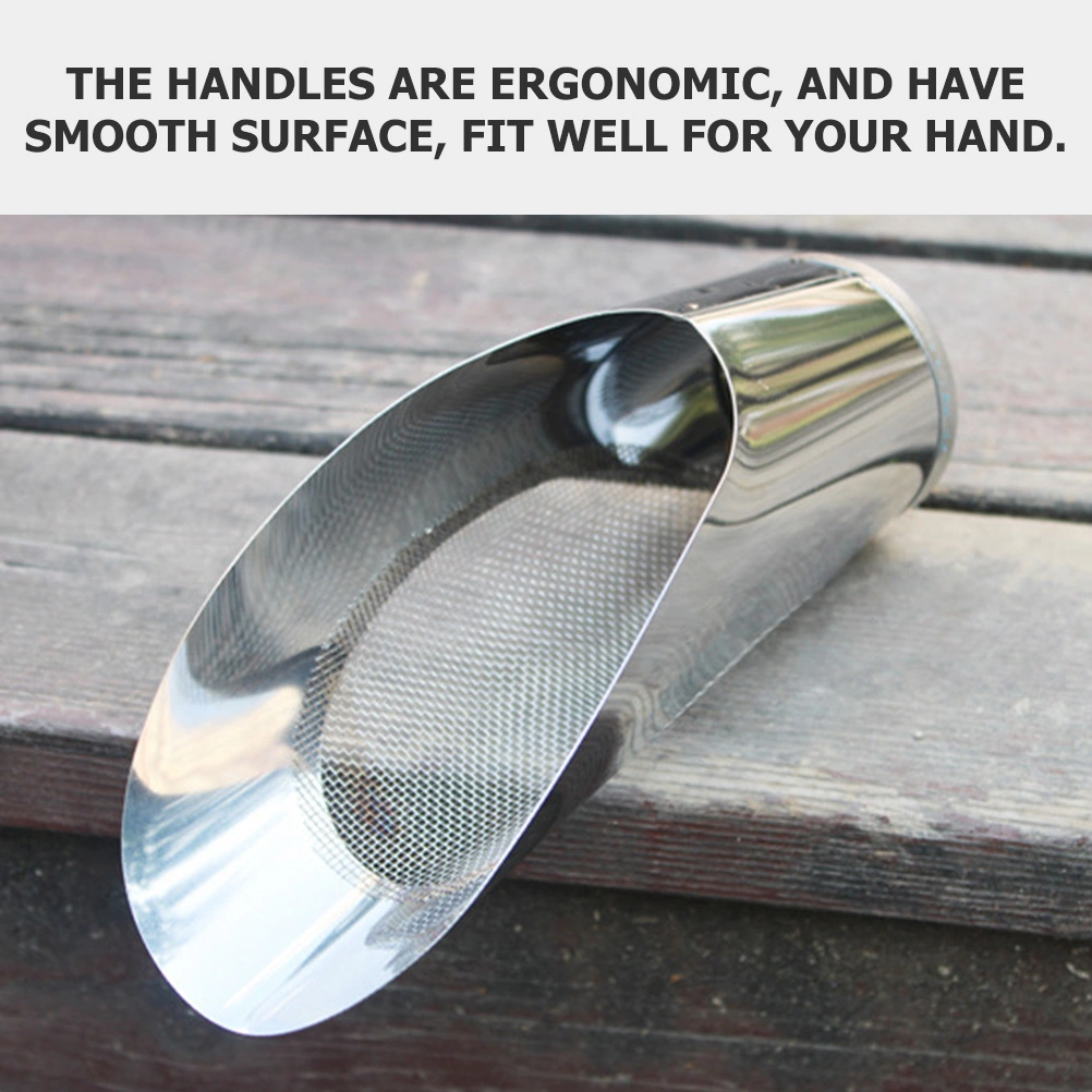 Stainless Steel Portable Oil Shovel Sifter Design Oil Loosen Shovel For Planting And Transplanting