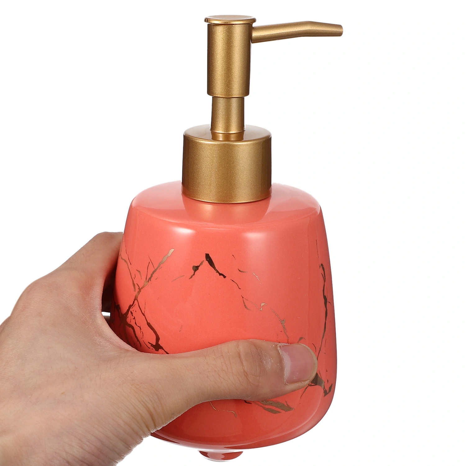 Bathroom Countertop Soap Dispenser Press Type Pump Bottle Shampoo Dispenser Bottle