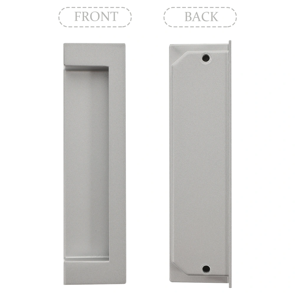 2pcs Recessed Door Handle Concealed Barn Door Pull Furniture Knob Pull Handle