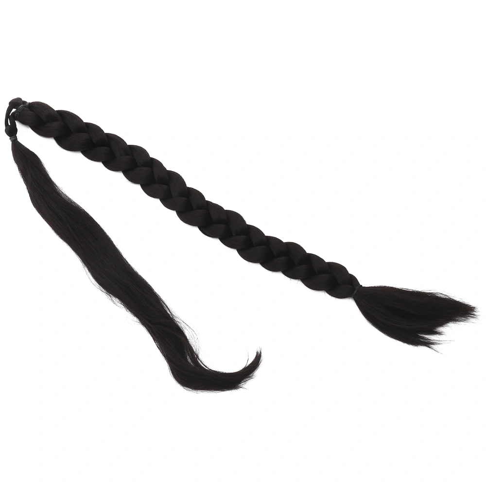 Braided Ponytail Extension Wrap Around Hair Extensions with Hair Tie for Women