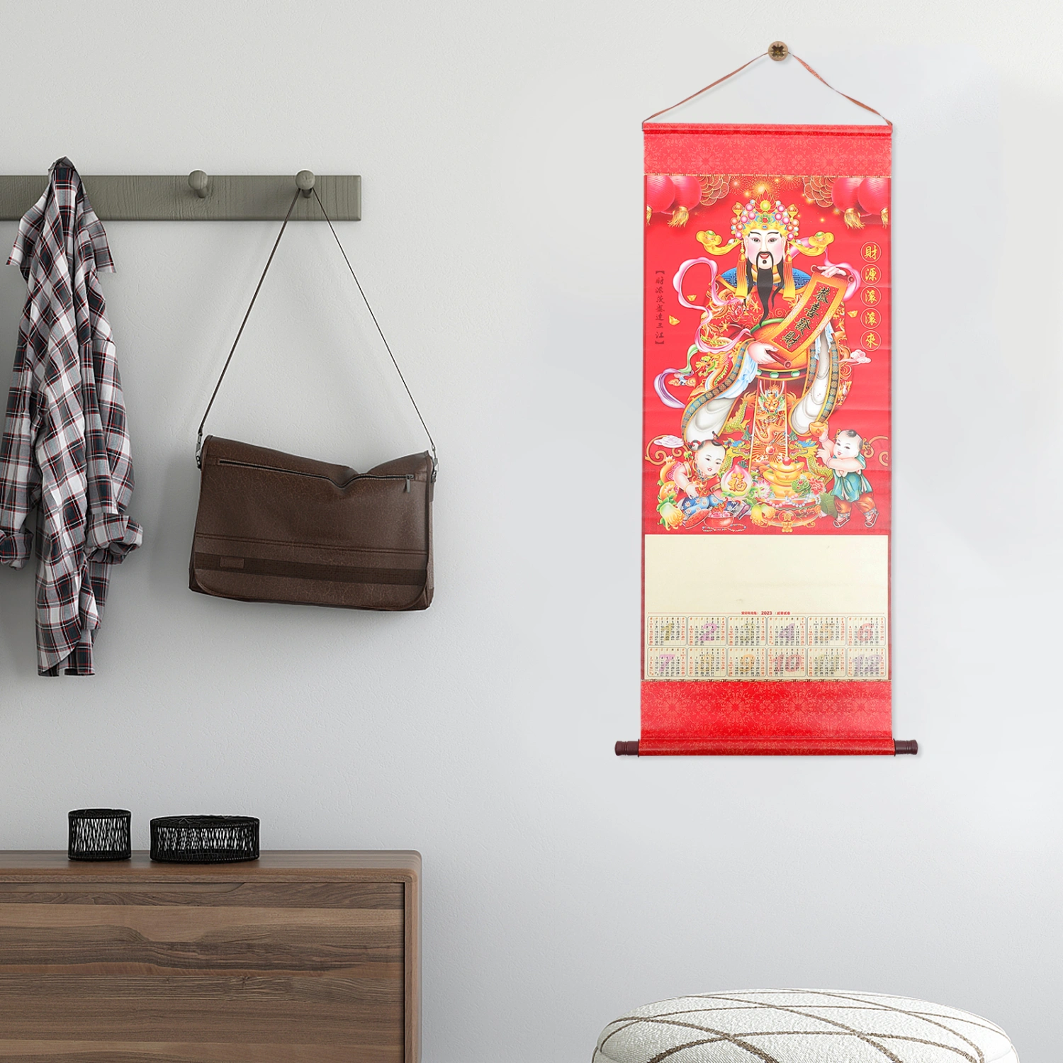 Wall Hanging Calendar 2023 Calendar Decoration Holiday Reminder New Year Gift