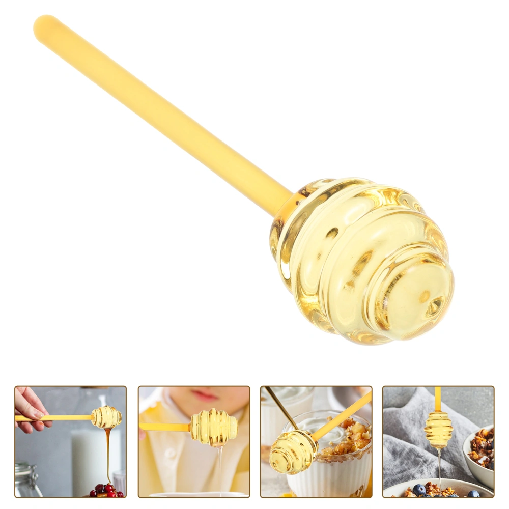 Household Honey Rod Convenient Fruits Jam Stirring Stick Transparent Honey Dipper Supplies