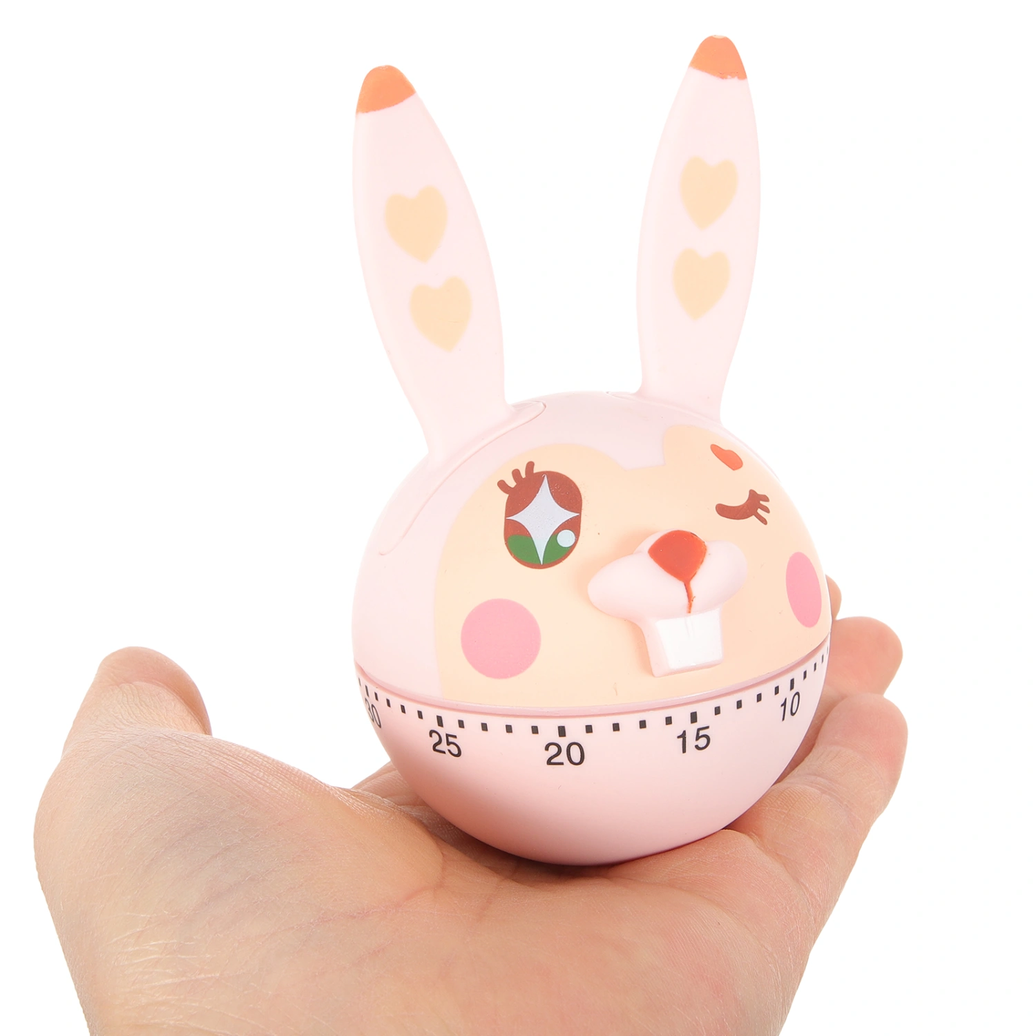 Cartoon Rabbit Timer Mechanical Kitchen Timer Manual Countdown Timer Kitchen Timer