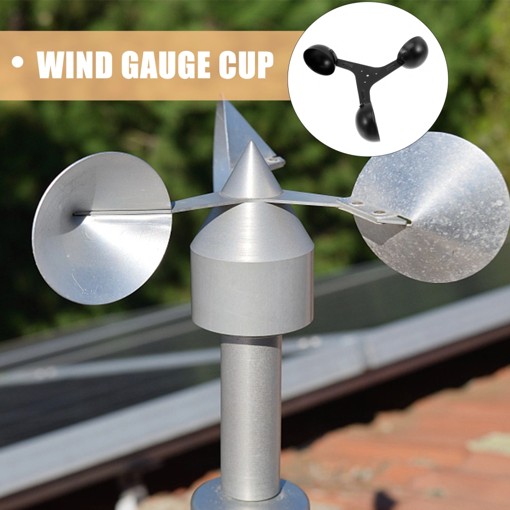 Wind Measurement Anemometer Cup Air Flow Measurement Replacement Anemometer Cup