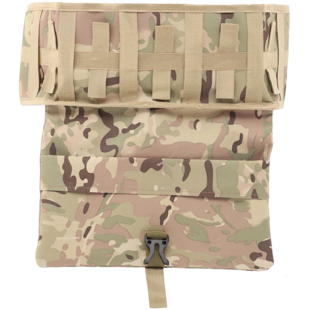 Camouflage Camping Bag Cutlery Hanging Pouch Tableware Storage Bag Travel Picnic Bag