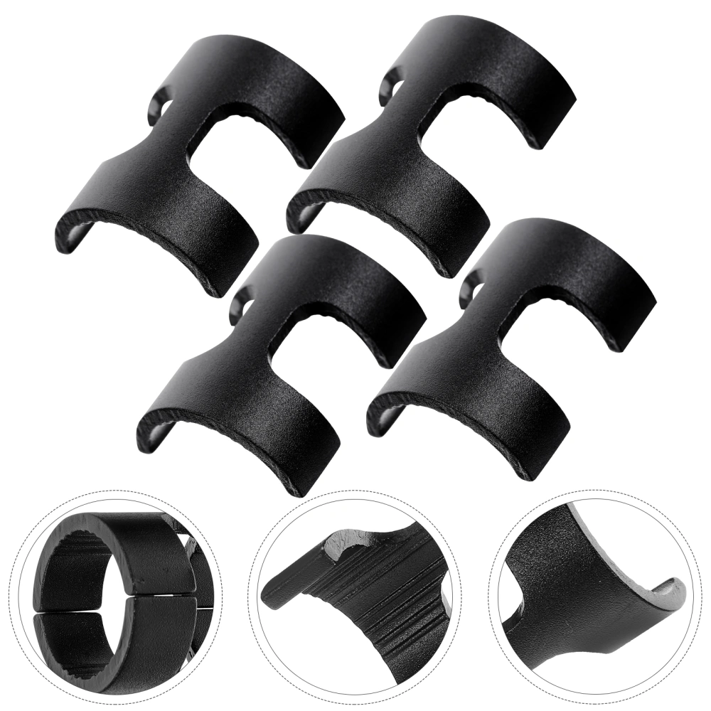 4pcs Bicycles Handlebar Spacers Metal Handlebar Conversion Shims Bicycles Supply