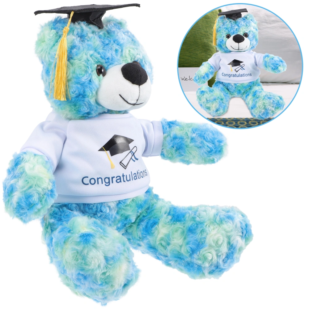 Graduation Stuffed Bear Adorable Stuffed Animal Bear Lovely Plush Bear Decoration Graduation Gift