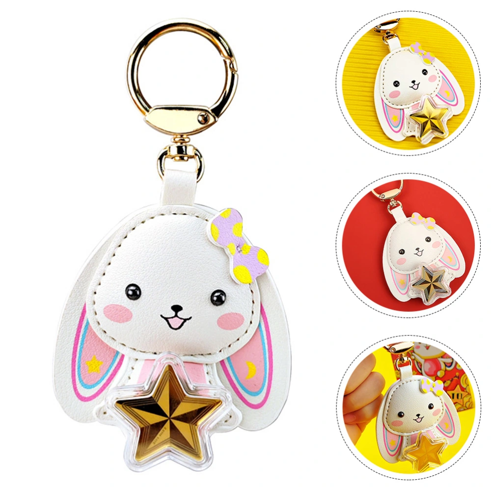 Cartoon Rabbit Keychain Year of the Rabbit Keychain New Year Keychain Bunny Keychain Decor