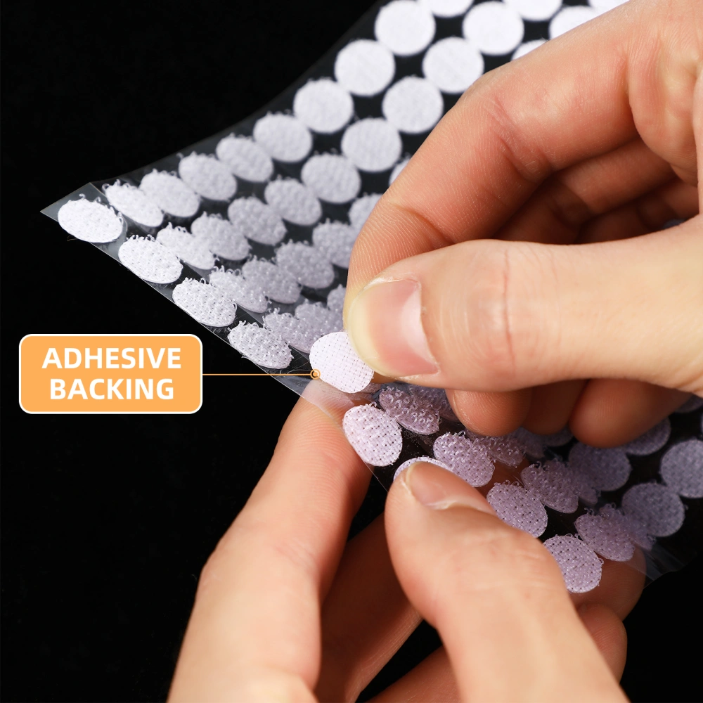 306 Pairs Self-adhesive Dots Hook And Loop Fastener Adhesive Dots for Crafts DIY