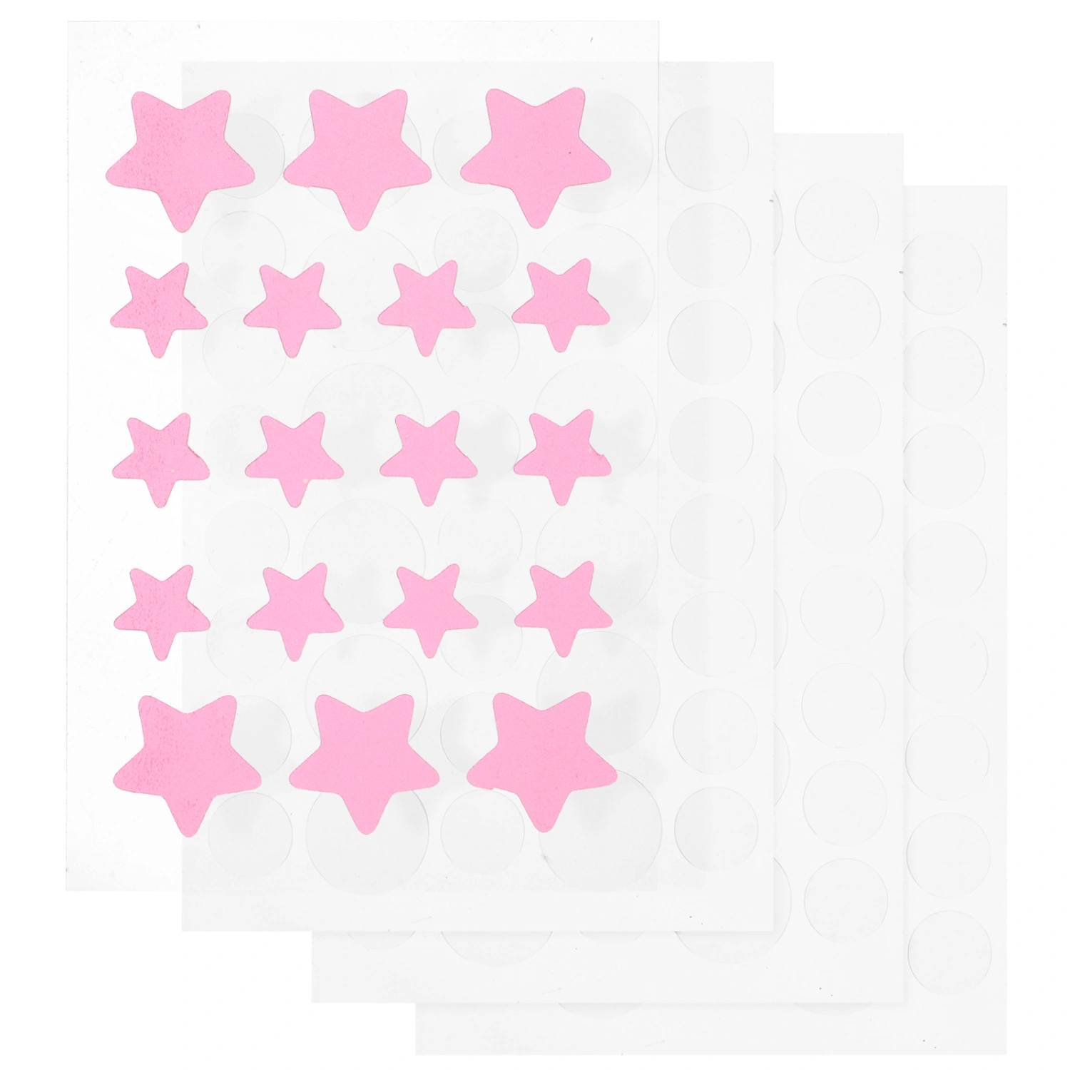 4 Sheets Breathable Hydrocolloid Patches Replaceable Pimple Patches Acne Patches