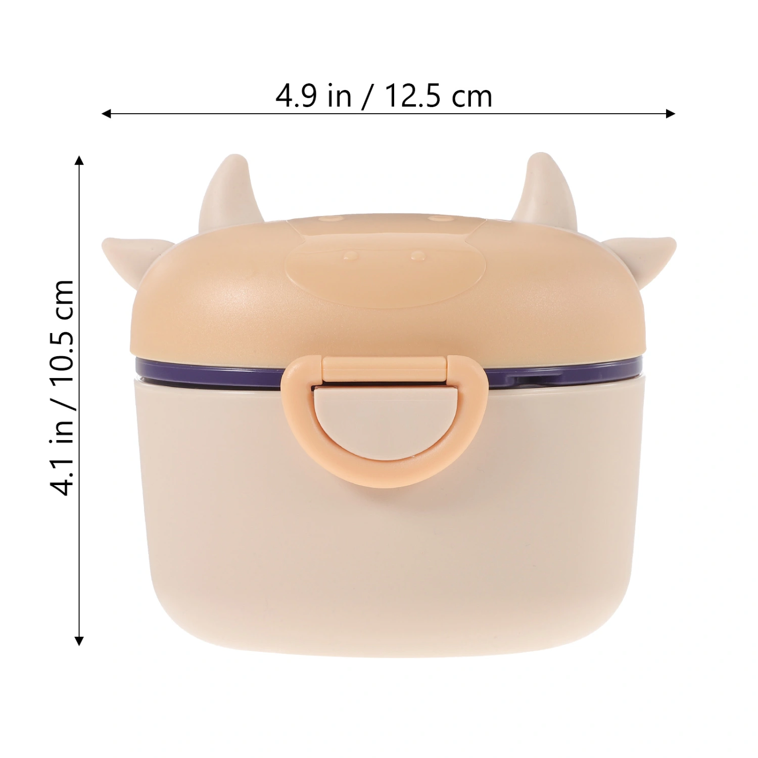 Portable Milk Powder Container Milk Powder Holder with Scoop Infant Snack Box