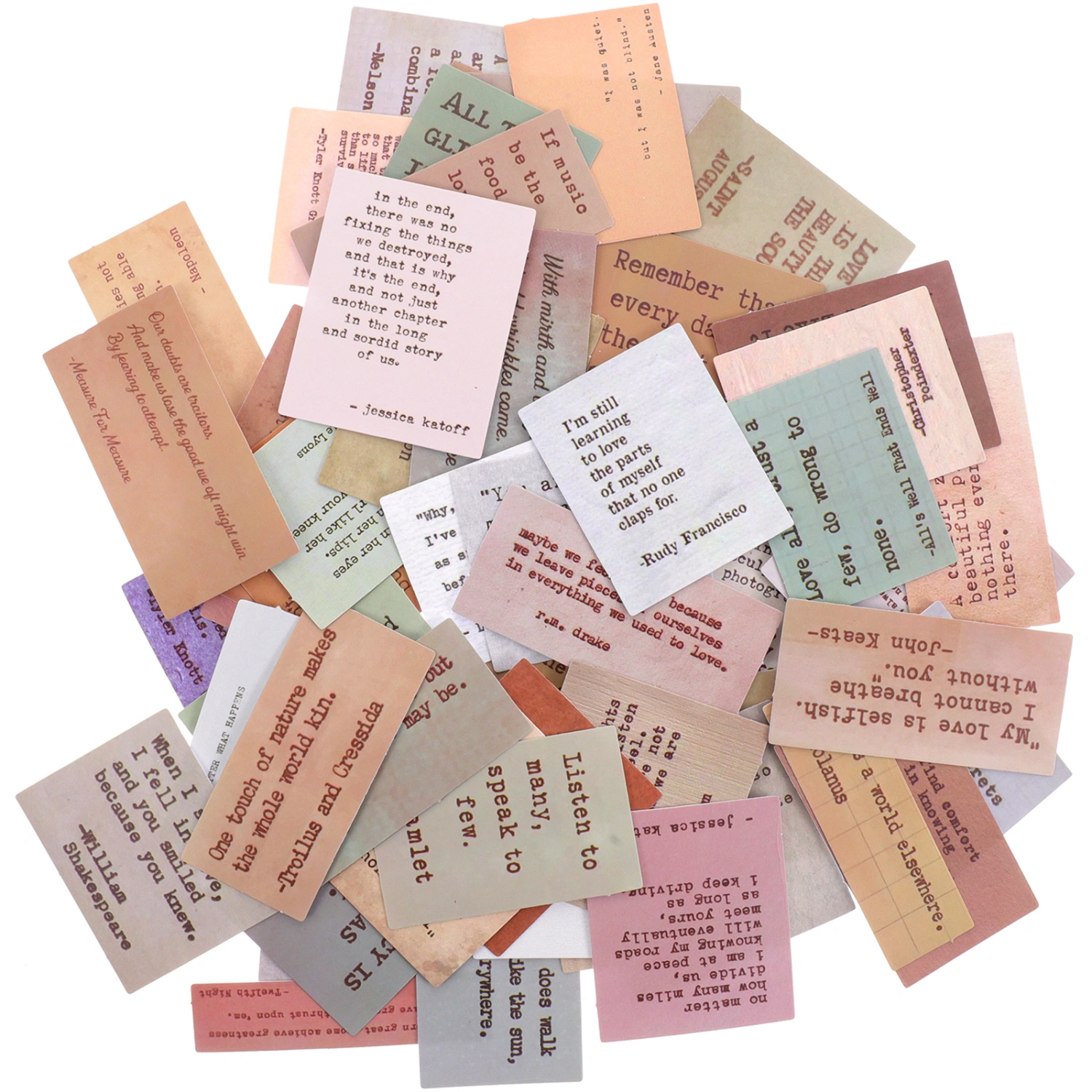 120pcs Inspirational Quotes Planner Stickers Inspirational Stickers for Journaling Scrapbook Supplies