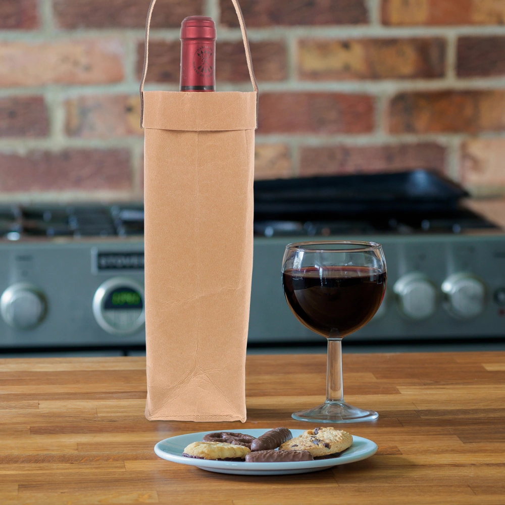 Wine Bag Reusable Wine Gift Carrier Bag Washable Champagne Red Wine Gift Bag