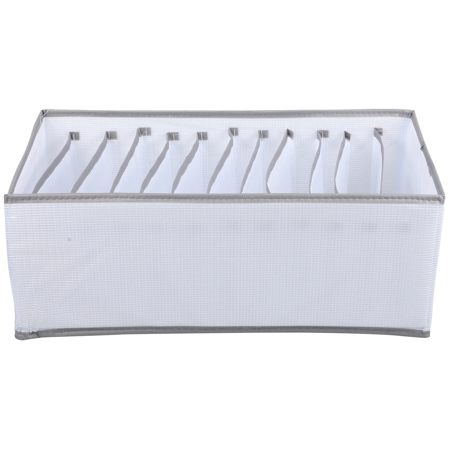 Wardrobe Clothes Organizer 12 Grids Portable Closet Organizer Separation Storage Box