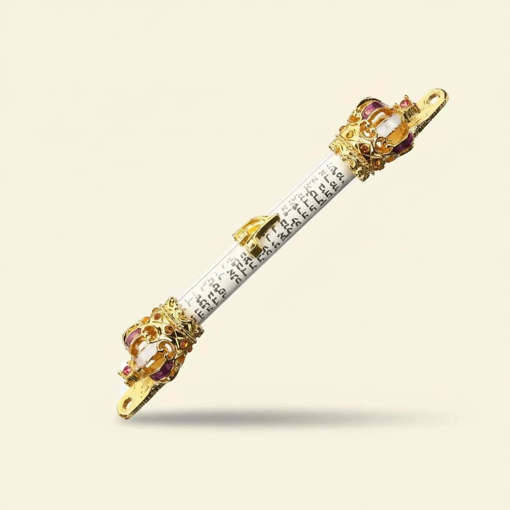 Mezuzah Craft Judaica Door Mezuza Metal Mezuzah Religious Door Mezuzah