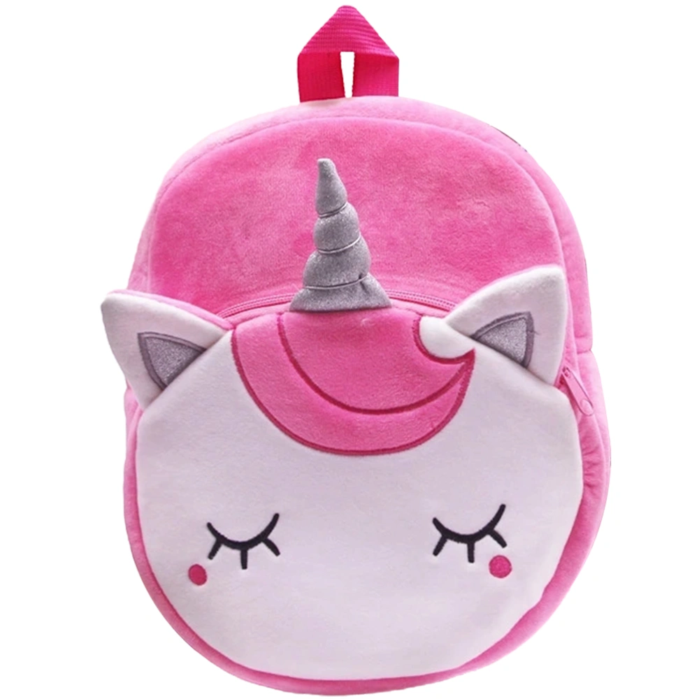 Unicorn Plush Backpack Toddler Backpack Toddler Bag Plush Animal Cartoon Mini Travel Bag