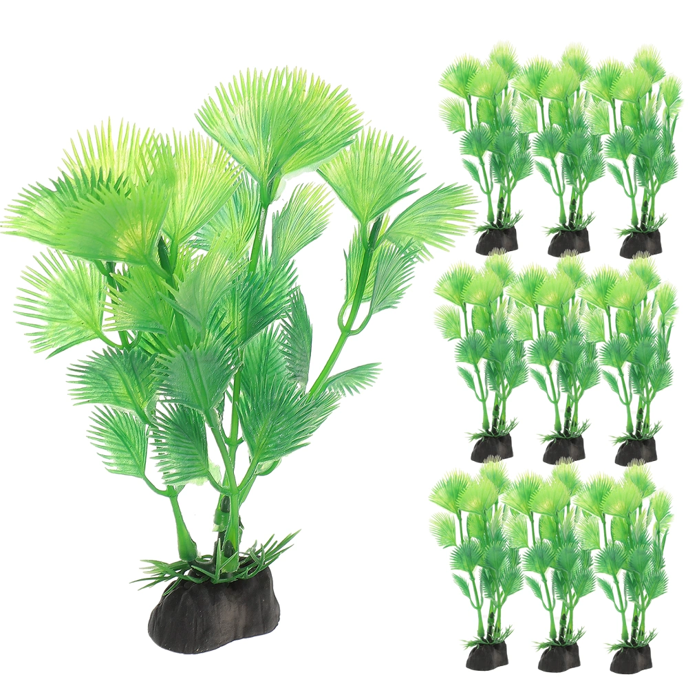 10Pcs Aquarium Plants Aquarium Plants for  Betta Fish Tank Aquarium Plants Fish Tank Decorations