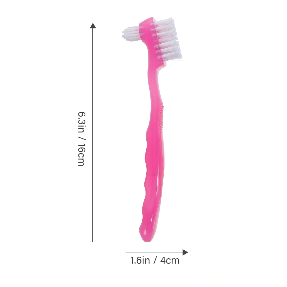 4Pcs Denture Brushes Denture Cleaning Brushes Denture Cleaning Brushes Personal Small Brushes