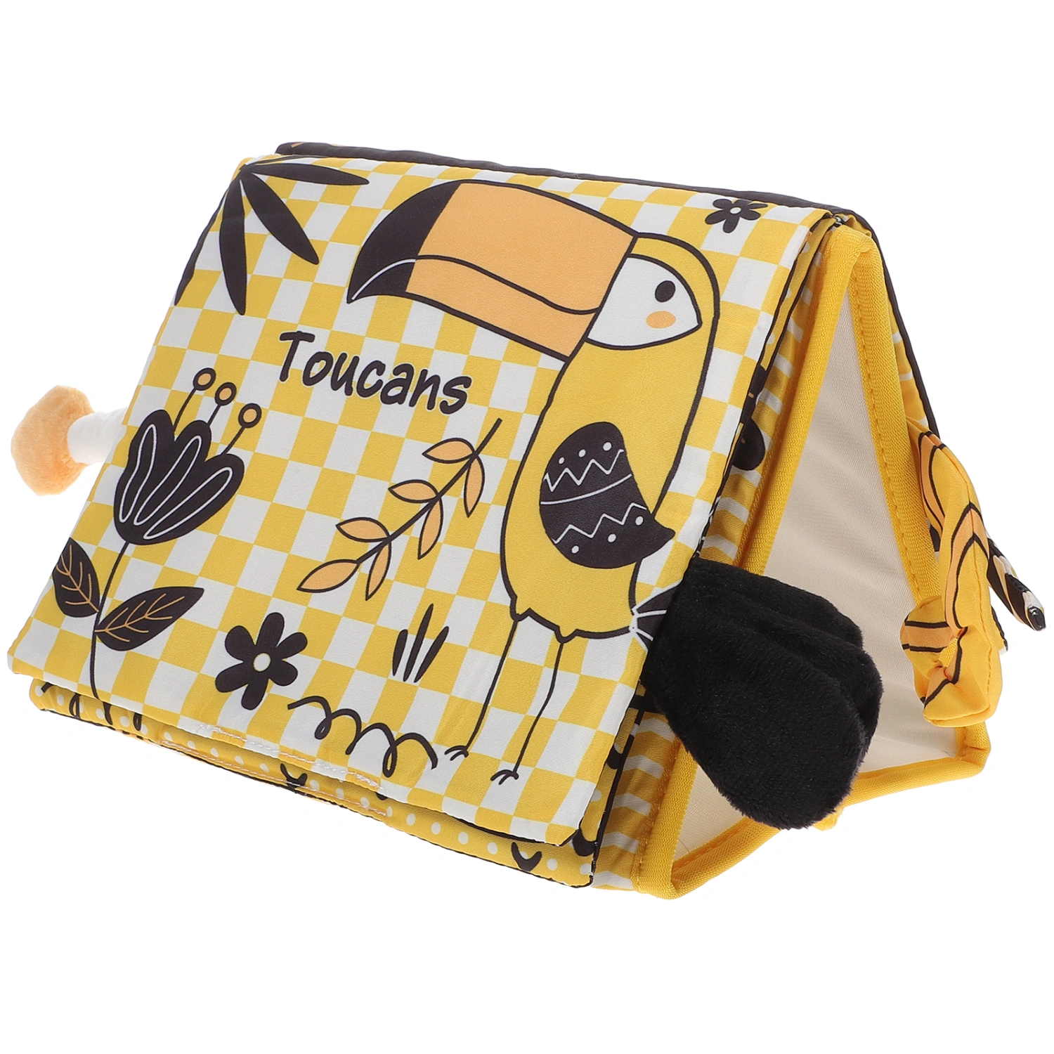 Baby Cloth Book Early Education Book Toddler Recognition Book  Mirror Learning Book