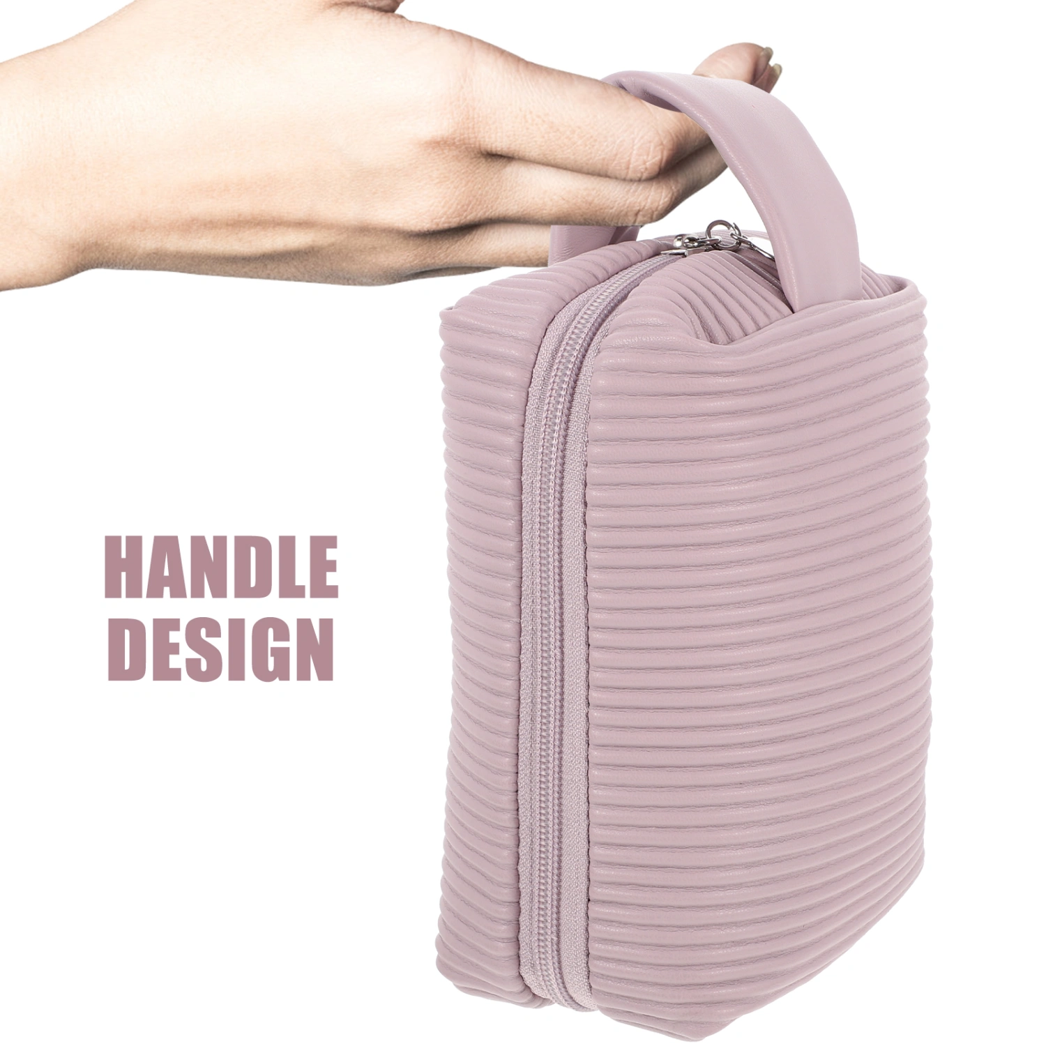 Large Capacity Tote Bag Makeup Tool Organizing Bag Portable Storage Holder