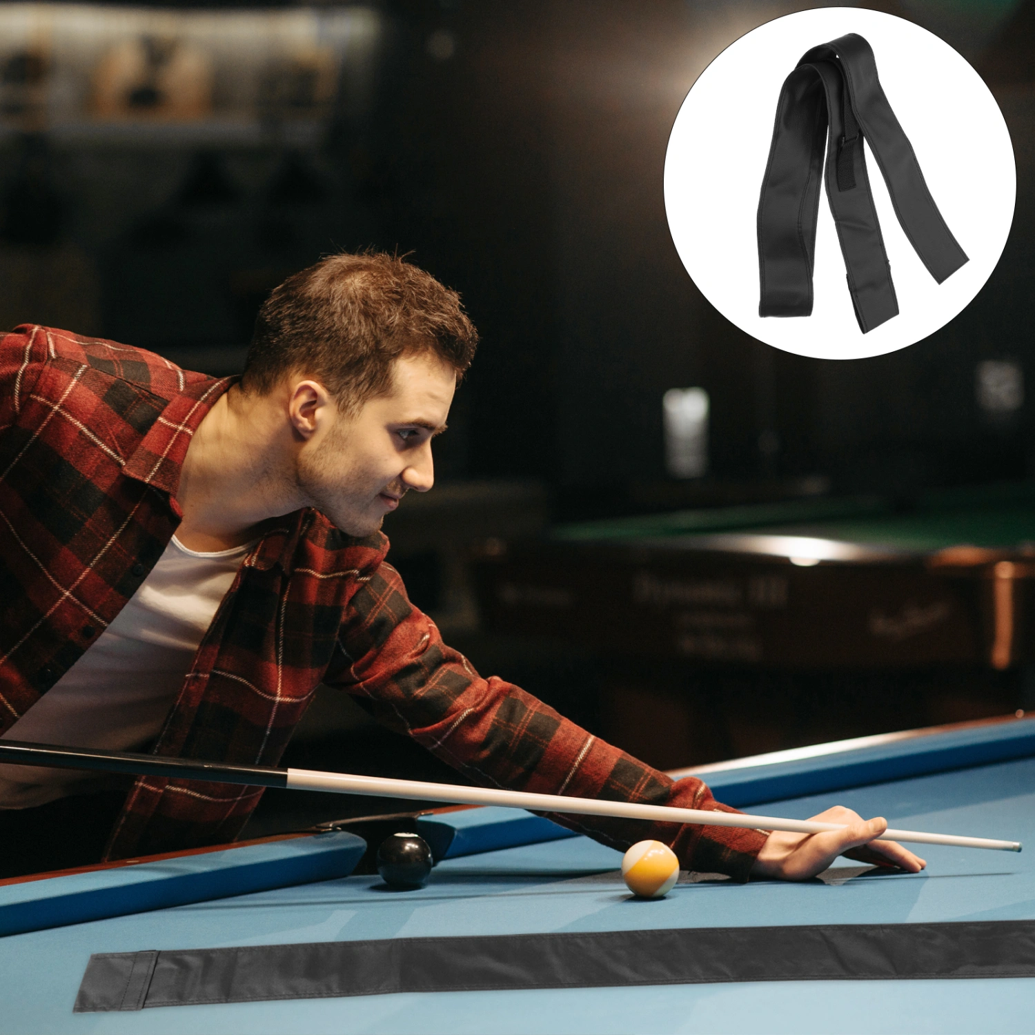 Billiard Stick Storage Bag Pool Cue Pouch Billiard Cue Organizer Billiard Cue Bag