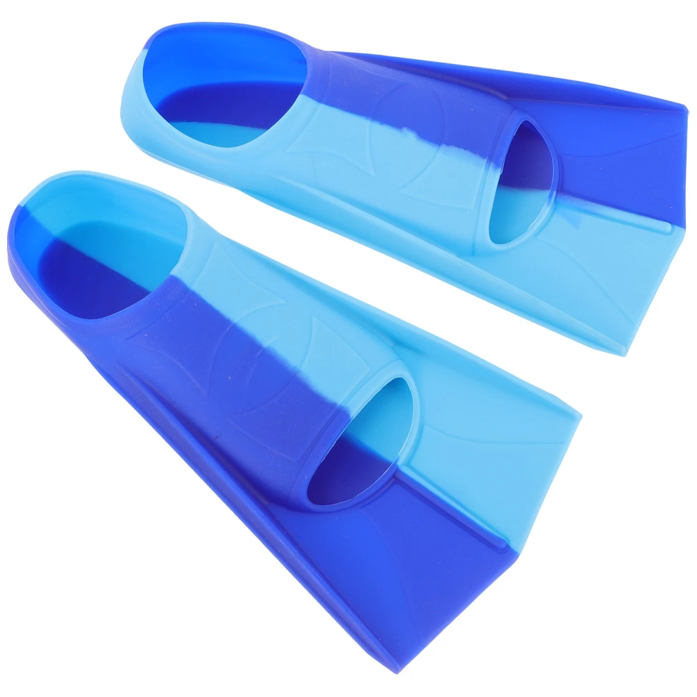 1 Pair of Swim Fins Swim Training Fins Swimming Use Flippers Silicone Swim Flippers