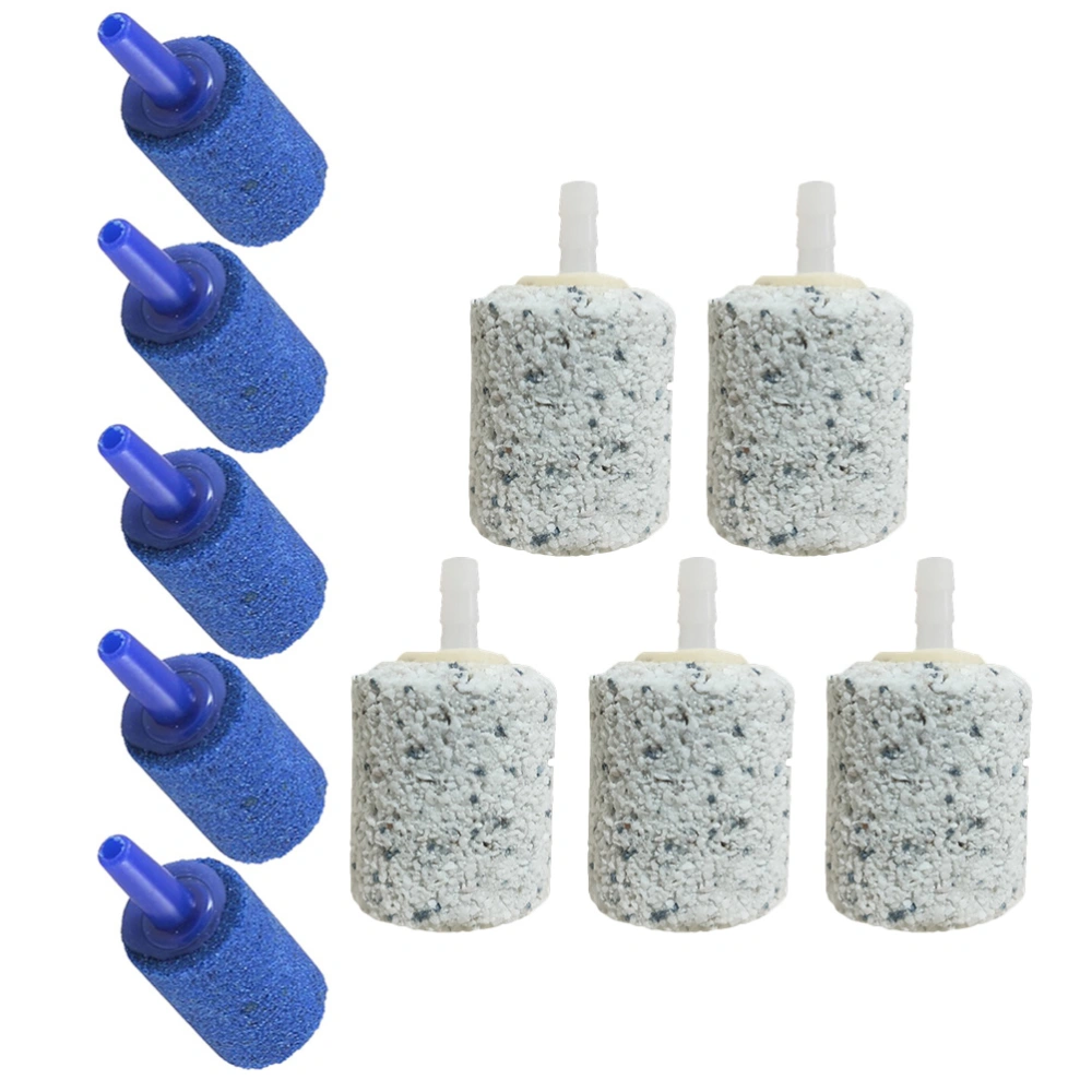 10Pcs Air Stones for Aquariums Air Pump Aquarium Fish Tank Bubbler Fish Tank Supplies Air Stones