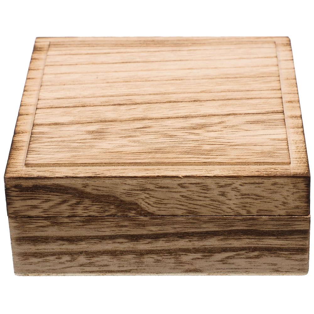 Jewelry Box Wooden Trinket Box Sundries Storage Case Wood Jewelry Organizer