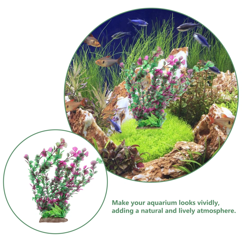 Aquarium Plant Diy Artificial Plant Plastic Plant Fish Tank Decor for Aquarium