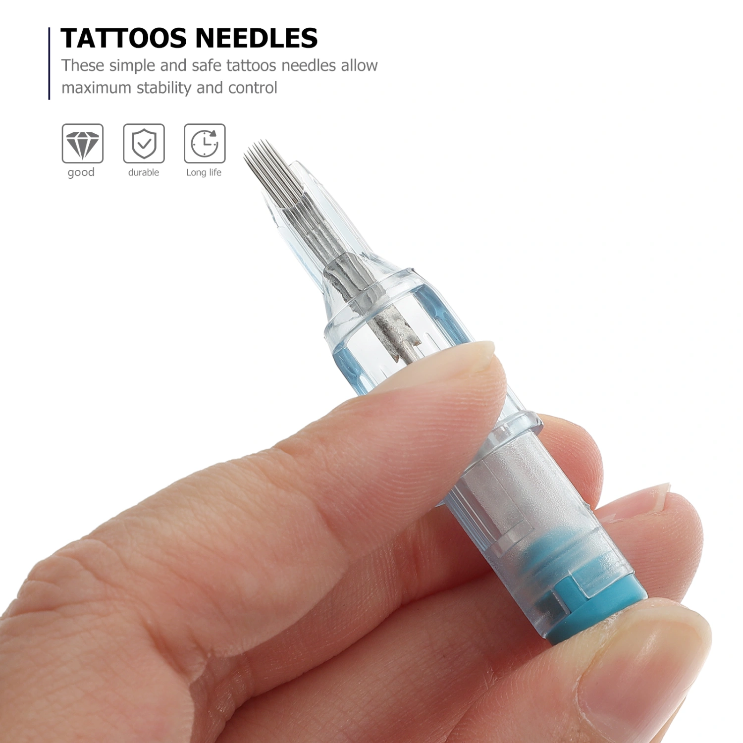 12Pcs Tattoo Cartridge Needles Tattoo Machiner Supplies Tattooing Needle for Replace