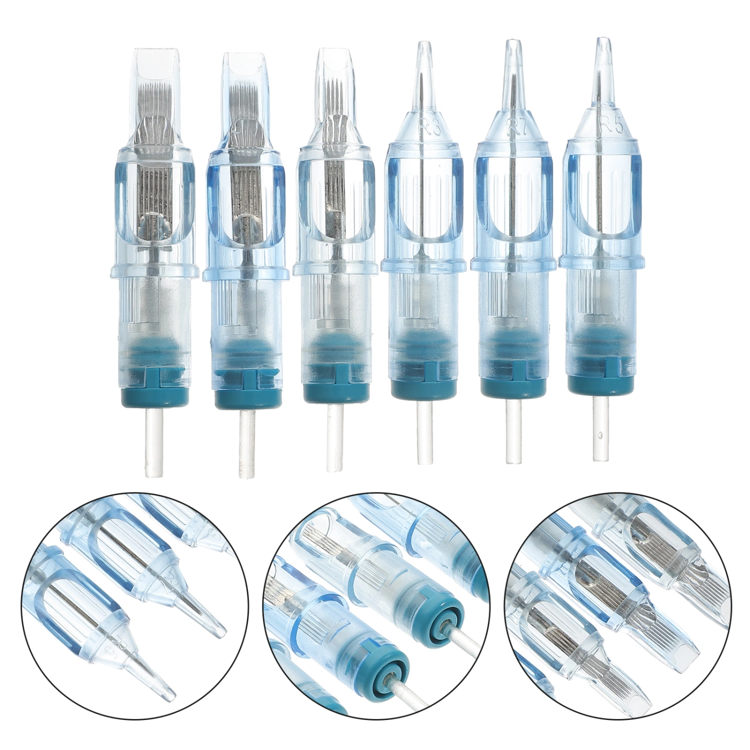 12Pcs Tattoo Cartridge Needles Tattoo Machiner Supplies Tattooing Needle for Replace