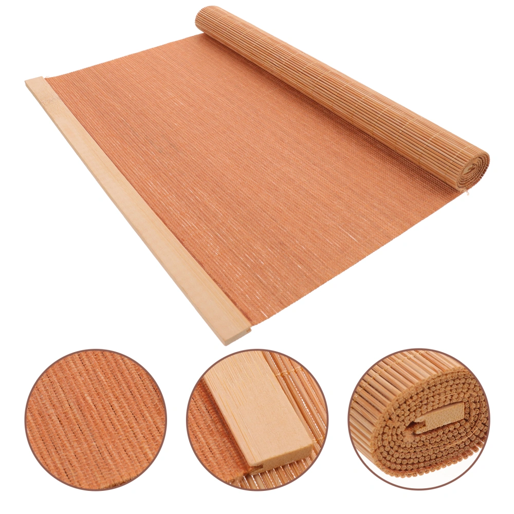 Bamboo Tea Mat Tea Table Runner Natural Bamboo Mat Decorative Tea Table Cushion Tea Mat