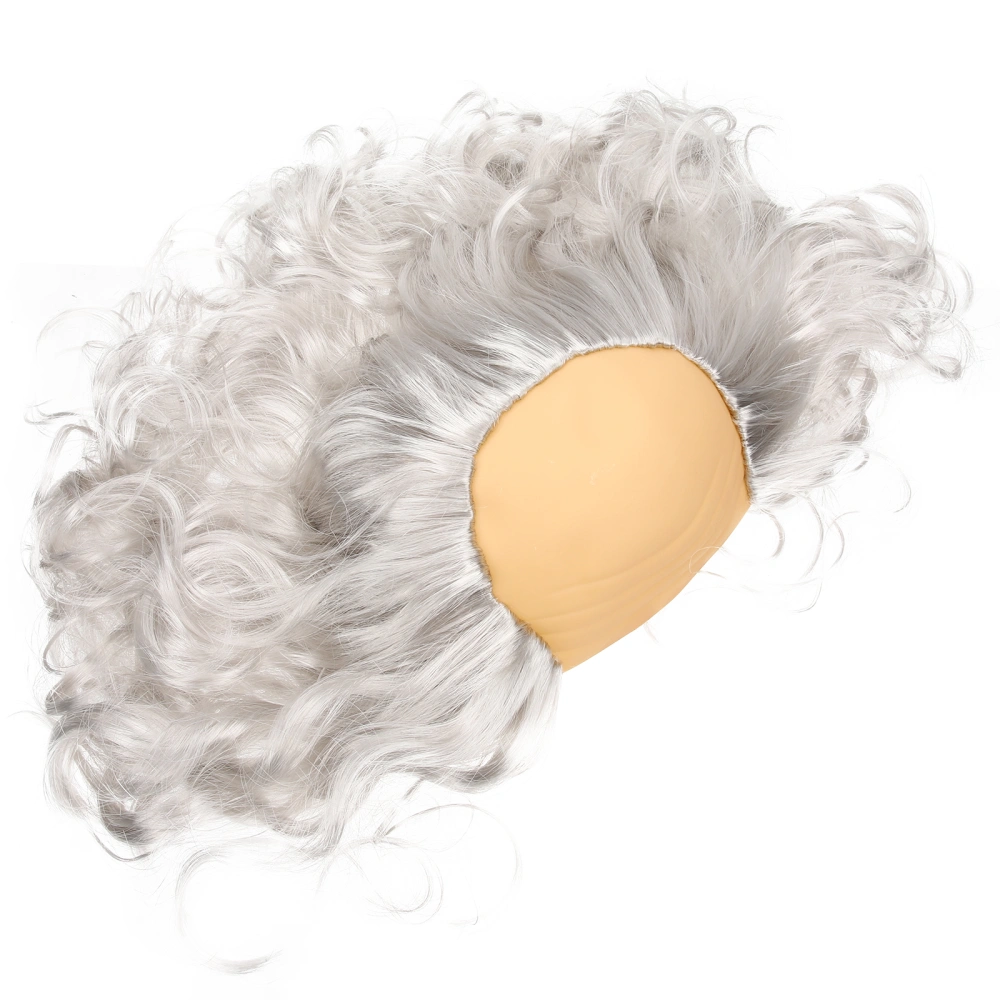 Bald Wig Funny Bald Head Wig Old Man Wig Cosplay Wig Cosplay Costume Accessory