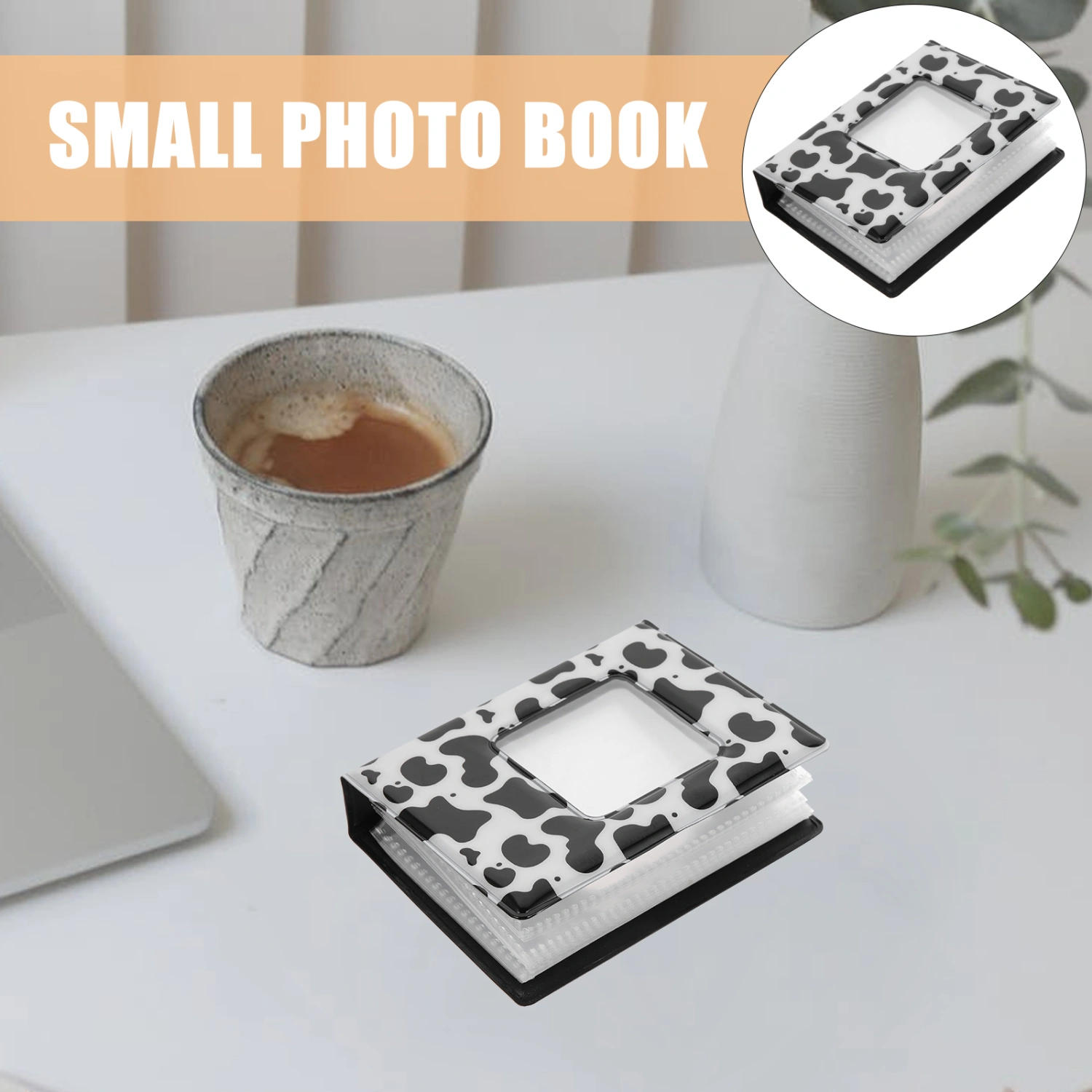 Postcard Collection Album Photo Card Storage Note Album Photo Hollow Collection Book