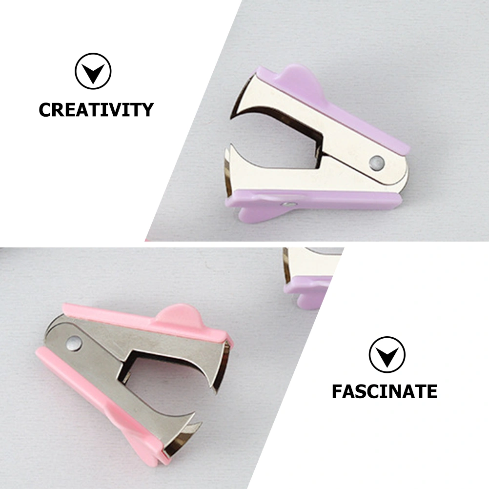 4Pcs Staple Remover Portable Small Staple Remover Practical Staple Puller Office Staple Remover