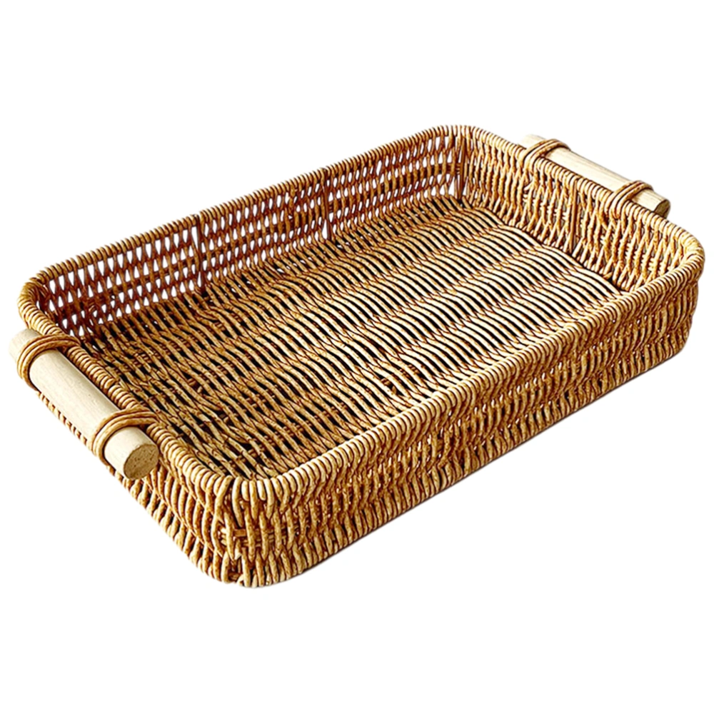 Kitchen Storage Basket Utensil Basket Household Plastic Basket Utensil Accessory