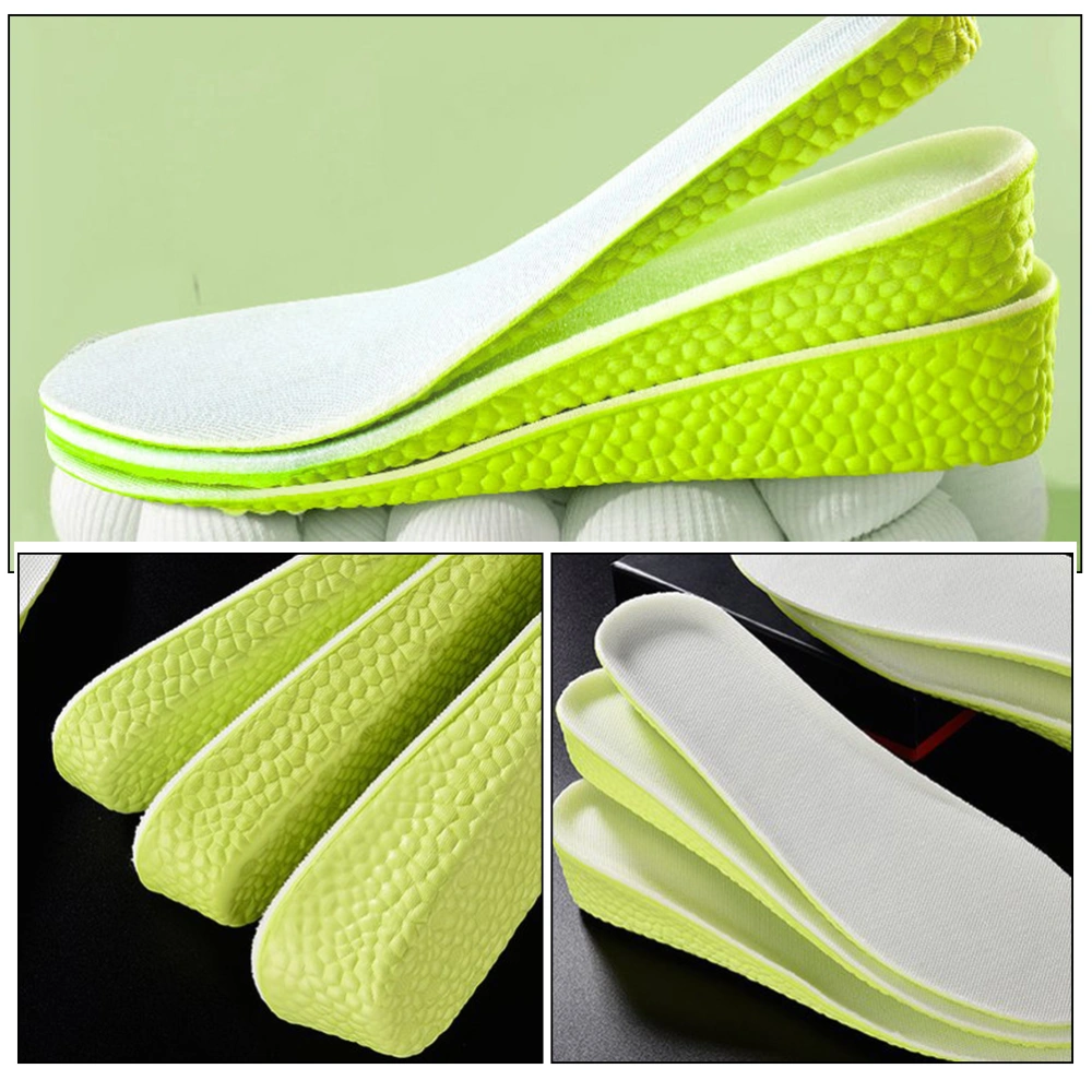 1 Pair Height Increasing Sports Shoe Insoles Height Booster Shoe Insert Insoles