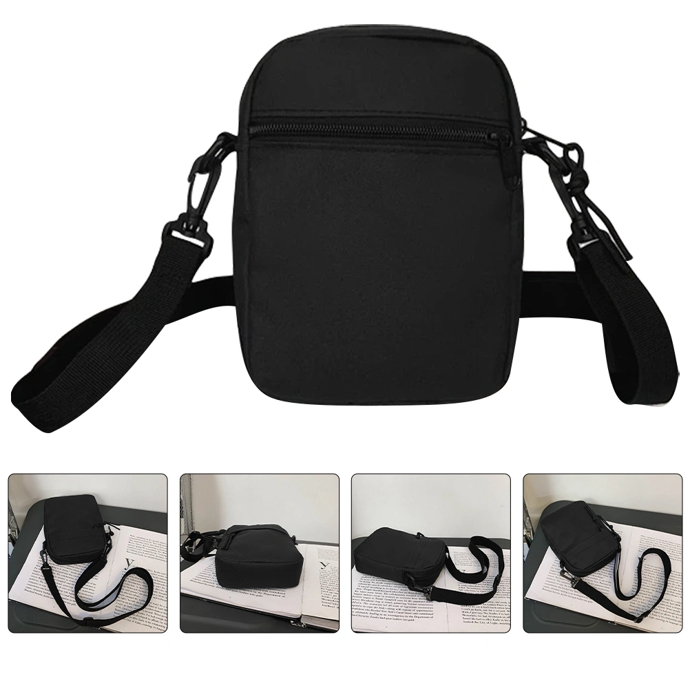 Canvas Shoulder Bag Casual Shoulder Cross Body Bag with Adjustable Shoulder Strap