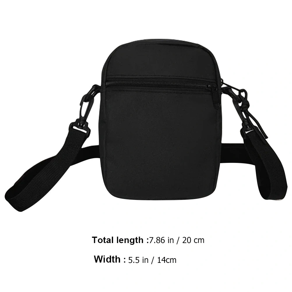Canvas Shoulder Bag Casual Shoulder Cross Body Bag with Adjustable Shoulder Strap