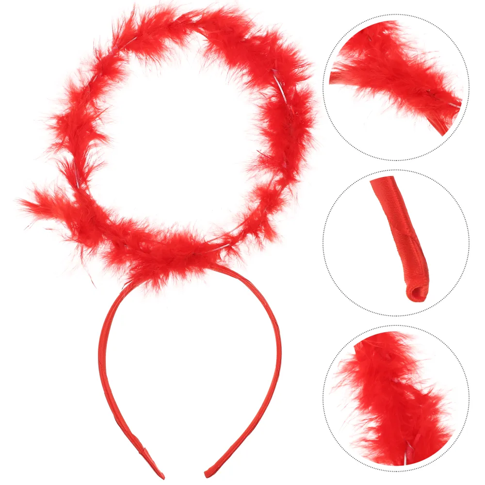 Angel Halo Headband Hair Hoop Angel Costume Accessory Dress Up Cosplay Prop