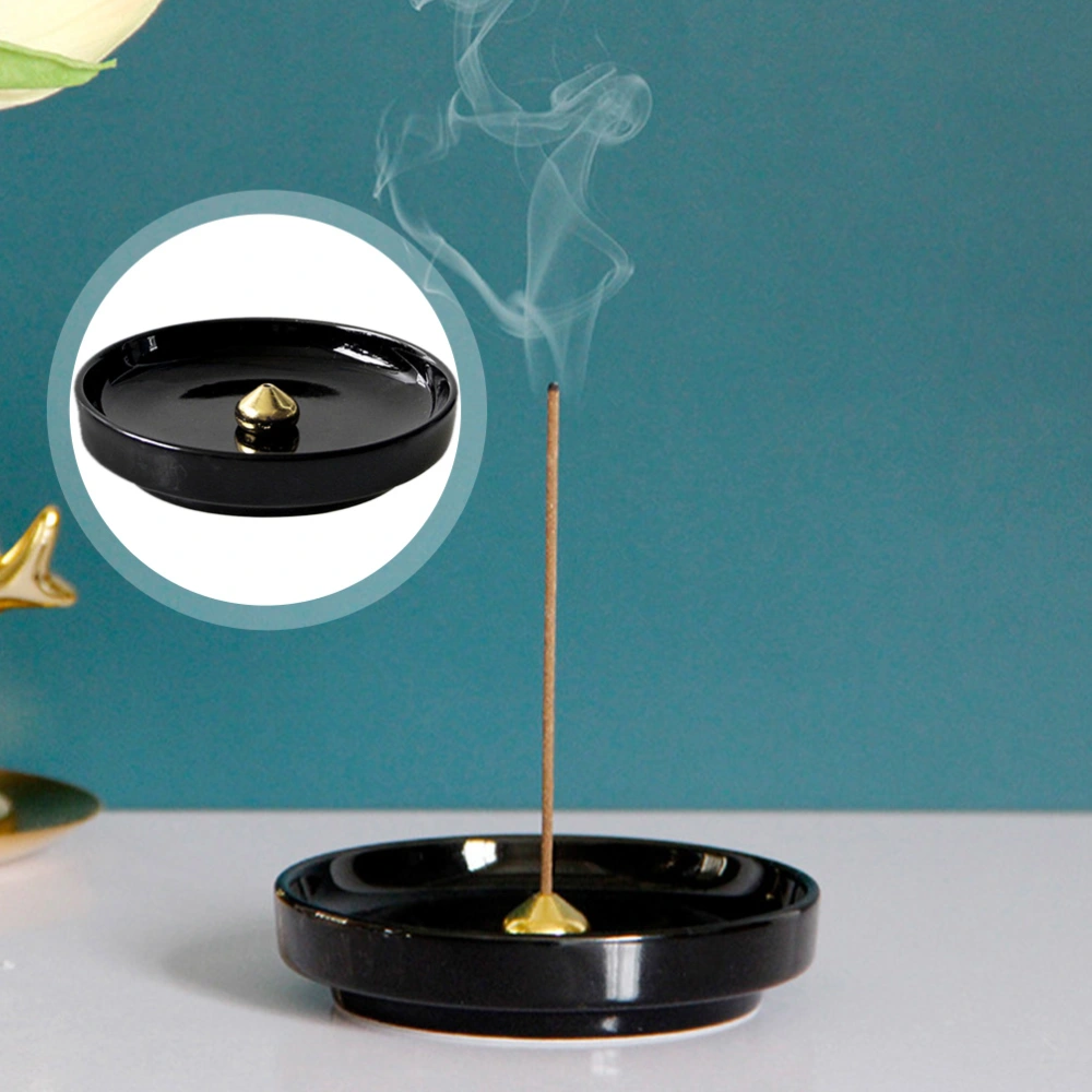 2pcs Ceramic Incense Stick Holder Incense Burner Holder Ash Catcher Incense Tray